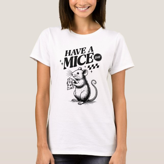Cute mouse pun T-Shirt (Front)