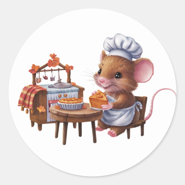 Cute Mouse Stickers (Front)