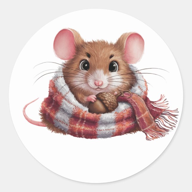 Cute Mouse Stickers (Front)
