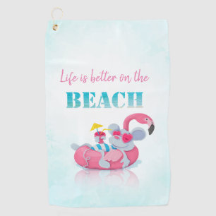 Cute Mouse Stylish Beach Golf Towel