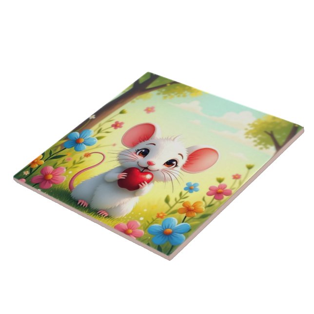 Cute Mouse Tile (Side)