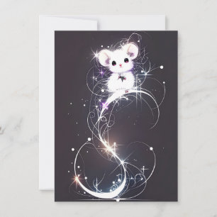 Cute Mouse Unique Christmas Cards