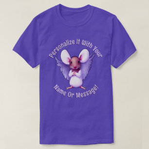 Cute Mouse With Angel Wings T-Shirt
