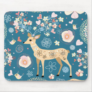 Cute mousepad, deer mouse pad