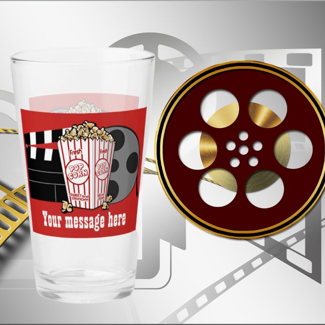 Cute movie home theatre drinking glass (Creator Uploaded)