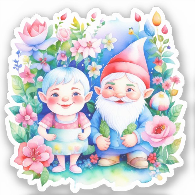 Cute Mr and Mrs Clause Christmas (Front)