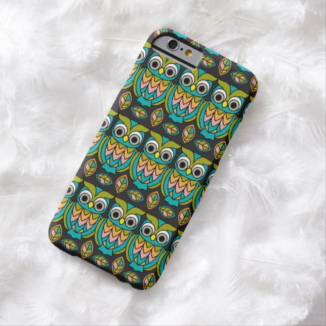 Cute Mr. Hoot Owl  iPhone 6 6/S Case (In Situ)