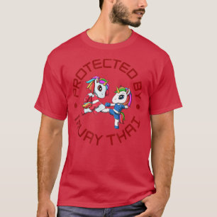 Cute Muay Thai Unicorns - Funny Muay Thai T-Shirt