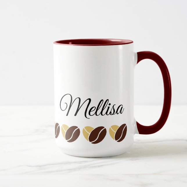 Cute Mug with Your Name and a Special Adjective (Right)