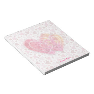  Cute Multicolor Hearts  Notepad