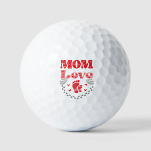 Cute Mum Love Golf Balls