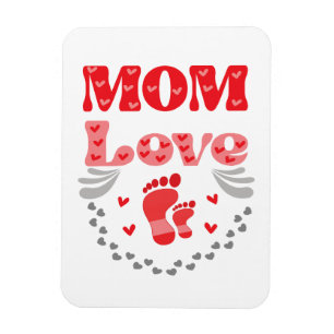 Cute Mum Love Magnet
