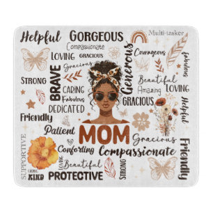 Cute Mum/Mother's Day Cutting Board
