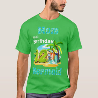 Cute Mum Of The 12th Birthday T-Shirt