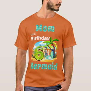 Cute Mum Of The 6th Birthday T-Shirt