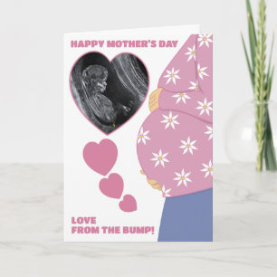 Cute Mum To Be Mother's Day Card
