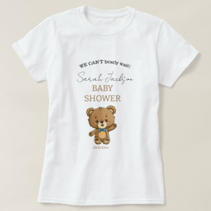 Cute Mum to be Teddy Bear Baby Shower T-Shirt