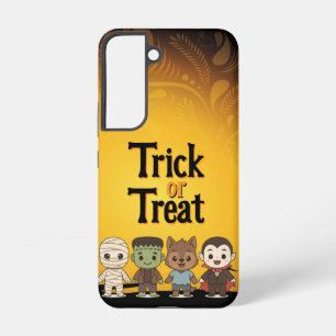 Cute mummy, Frankenstein, Dracula, werewolf    Samsung Galaxy Case