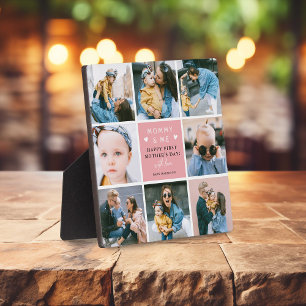 Cute 'Mummy & Me' Photo Collage 1st Mother's Day Plaque