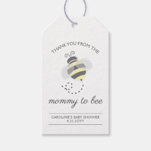 Cute Mummy to Bee Honey Baby Shower Favour Gift Ta Tags