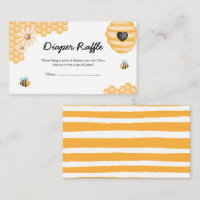 Cute Mummy-to-Bee Summer Diaper Raffle