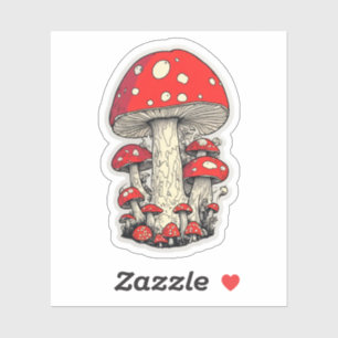 Cute Mushroom Adventures in the Enchanting Forest