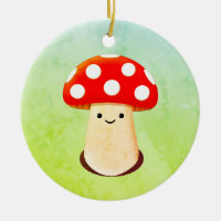 Cute Mushroom Drawing