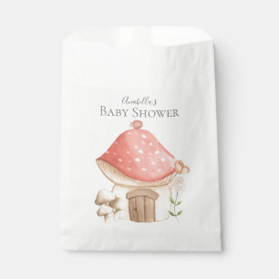 Cute Mushroom House Garden Theme Baby Shower Favour Bags