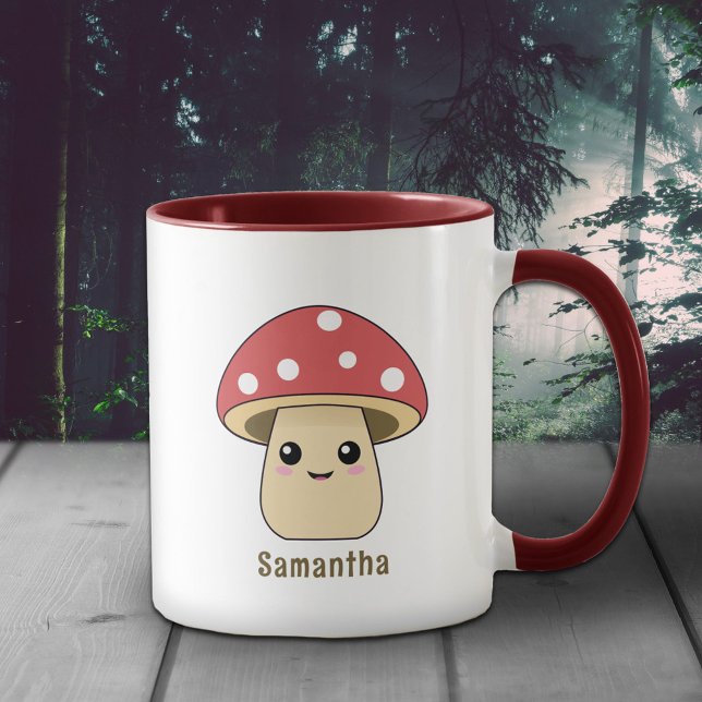 Cute Mushroom Mug (Cute Mushroom Mug)