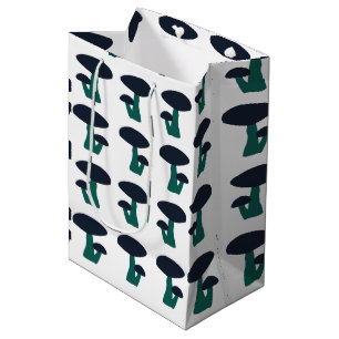 Cute Mushroom Pattern Medium Gift Bag