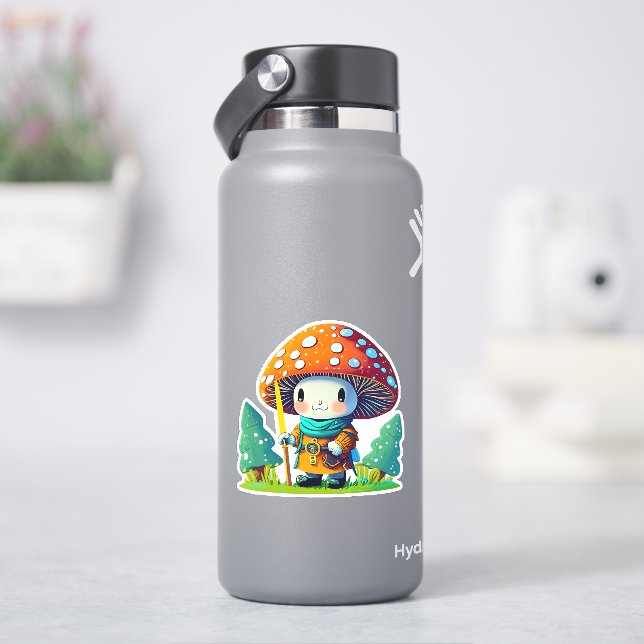 Cute mushroom sticker pack (HydroFlask)