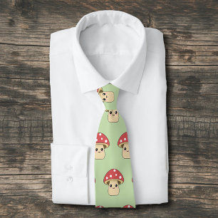 Cute Mushroom Tie