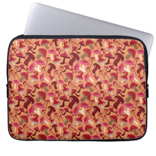 Cute Mushrooms Laptop Sleeve