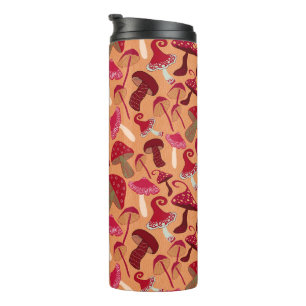 Cute Mushrooms Thermal Tumbler