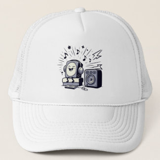 Cute Music Lover – Fun Cartoon Music Cap