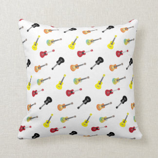 Cute Music Ukulele Patterns Cushion