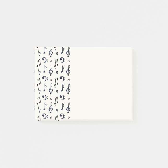 Cute Musical Notes Pattern (Front)