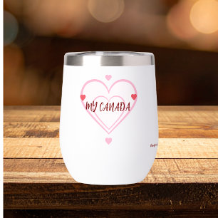 Cute 'My Canada ''Reds and Pinks Personalise