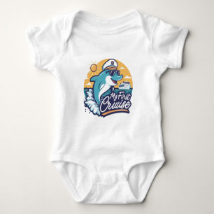 Cute My First Cruise  Baby Bodysuit