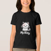 Cute my Kitty Cartoon kids T-Shirt