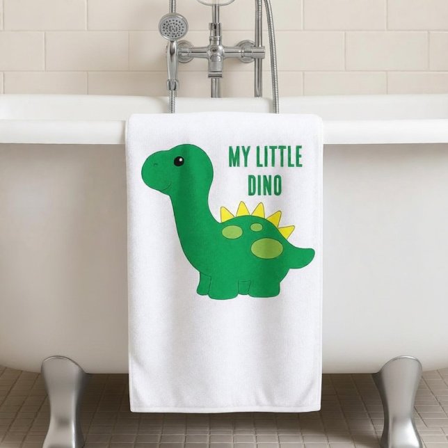 Cute My Little Dino Bath Towel (Creator Uploaded)