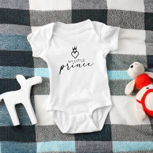 Cute My Little Prince Baby Baby Bodysuit