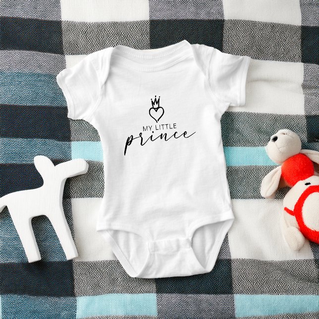 Cute My Little Prince Baby Baby Bodysuit (Cute My Little Prince Baby Baby Bodysuit)
