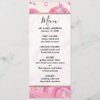 Cute Mythical Pink Unicorn Rainbow Watercolor