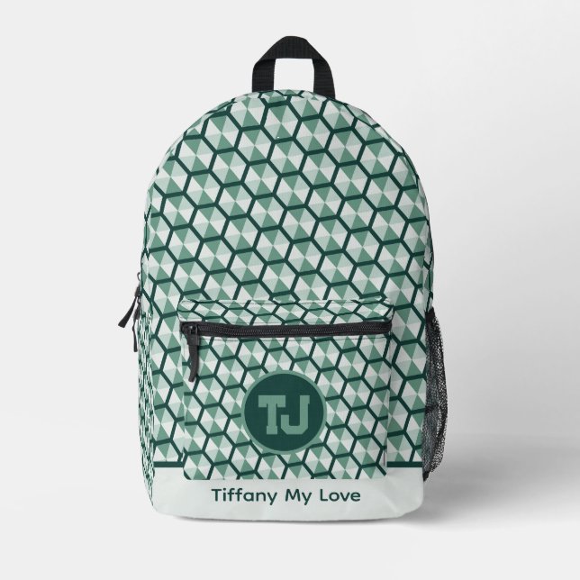 Cute Name Back To School Backpack For Boys (Front)