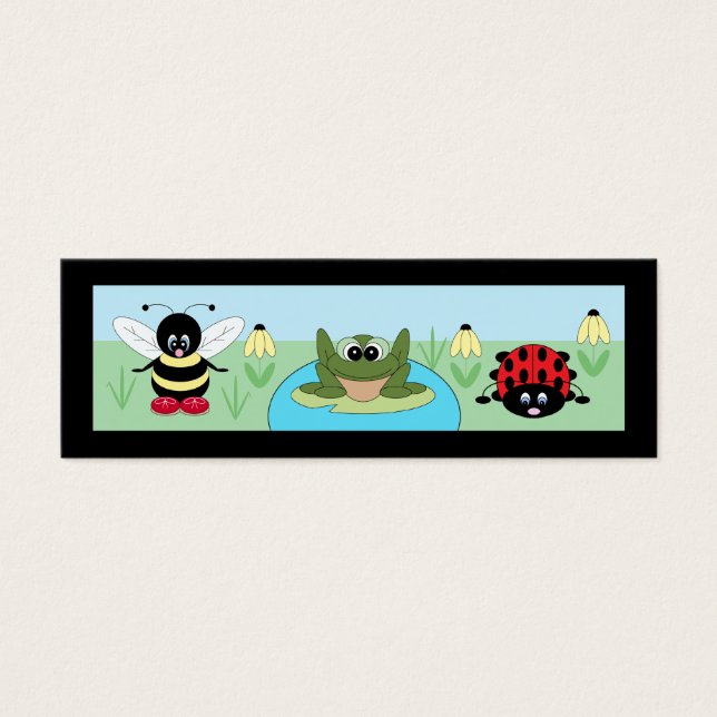 Cute Nature / Animal Bookmarks (Front)