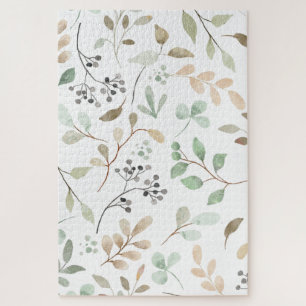 Cute Nature Leaves Puzzles 
