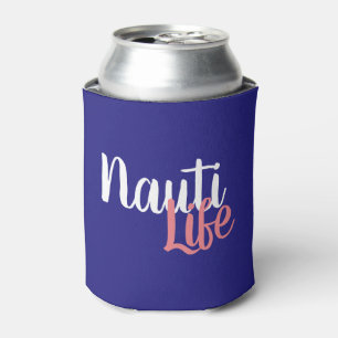 cute, nautical NAUTI LIFE Can Cooler
