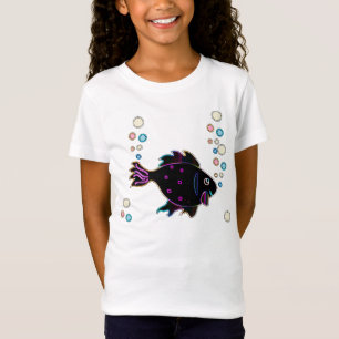 Cute Neon Fish Shirt
