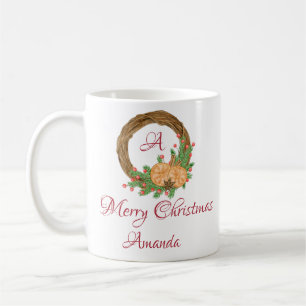 Cute nest christmas coffee mug